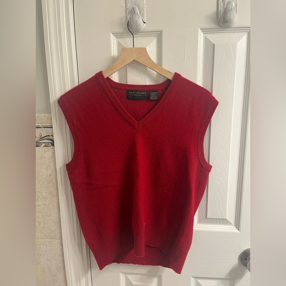 Wool vest